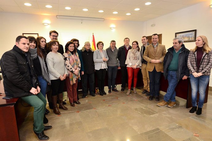 Reunión de delegados de la Junta y alcaldes del Valle de Lecrín