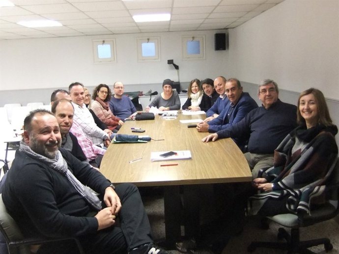 Reunió per signar el conveni del sector d'hostaleria de Lleida