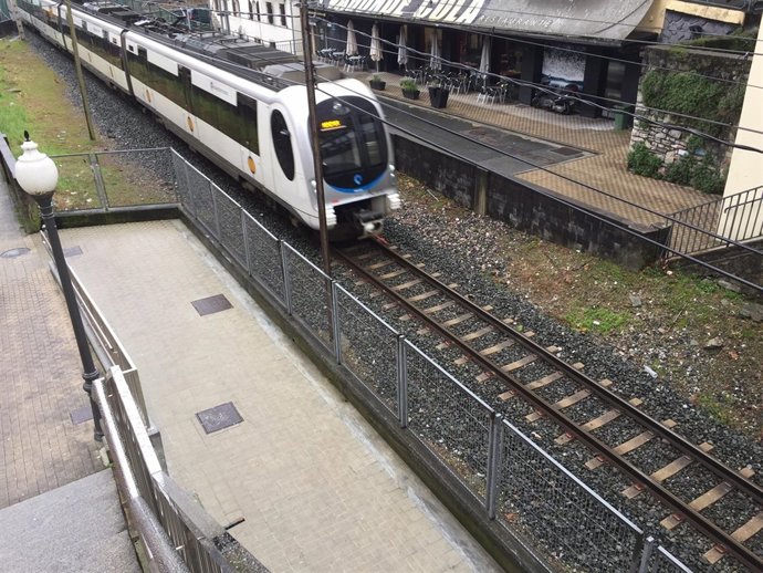 Unidad del 'Topo' de Euskotren