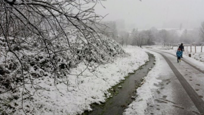 Nieve en Euskadi, Mungia
