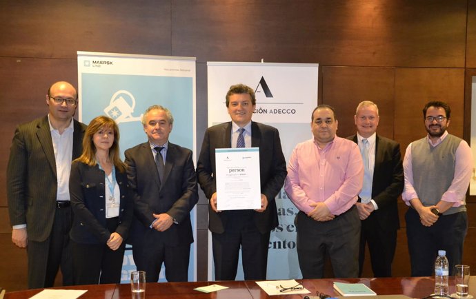 Acuerdo Maersk Line y la Fundación Adecco 