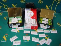 Detenidos dos vecinos de Cáceres por distribuir medicamentos prohibidos en la Unión Europea