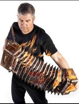 L'acordionista basc Kepa Junquera 