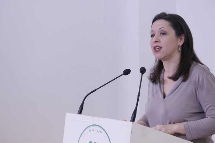 La secretaria de Feminismos de Podemos Andalucía, Rocío Medina