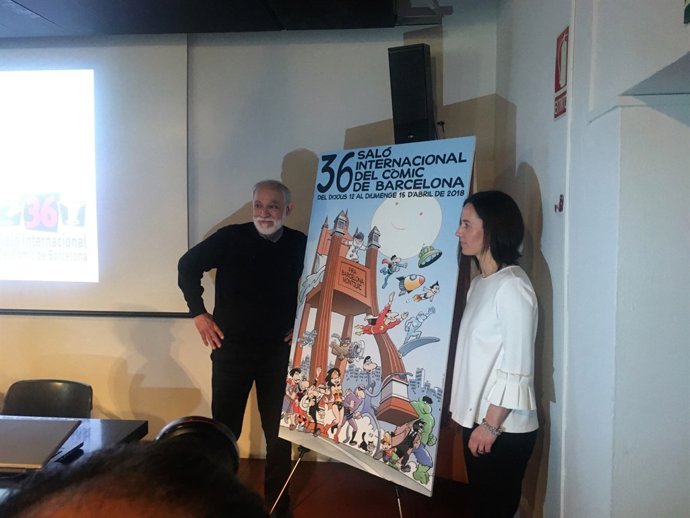 Presentació del cartell de la 36a edició del Saló del Còmic