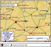 Registrado un terremoto de 3,2 grados de magnitud en La Alberca de Záncara (Cuenca)