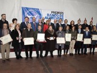 Ceniceros destaca la "excelente" gestión de los excedentes y "el papel vertebrador" del Banco de Alimentos