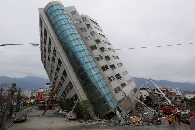 Consecuencias del terremoto que sacudió Hualien (Taiwán)