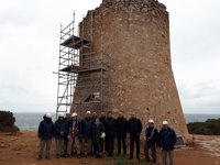 El Consell arranca el programa de restauración de torres de defensa de Mallorca con la torre de Cala Pi