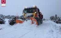 Finaliza la emergencia decretada en Castellón por nevadas que ha dejado embolsados a 400 camiones