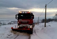 Más de 2.200 niños no han podido acudir a clase este martes en Aragón por el temporal de nieve