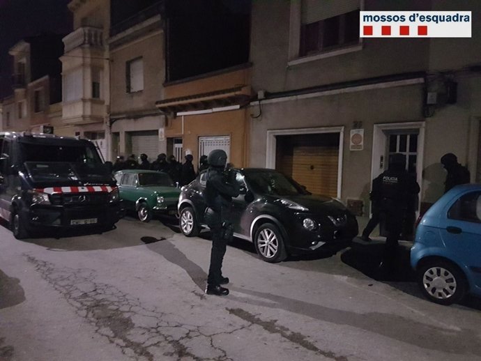 Dispositiu dels Mossos d'Esquadra contra la banda Hells Angels MC