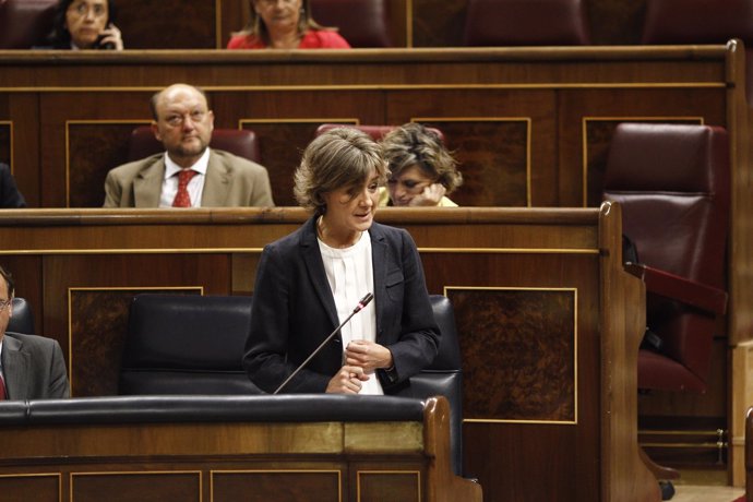 Isabel García Tejerina en el Congreso