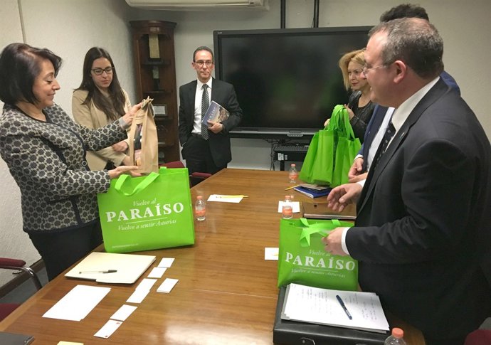 Reunión del Gobiernod el Principado en México sobre turismo