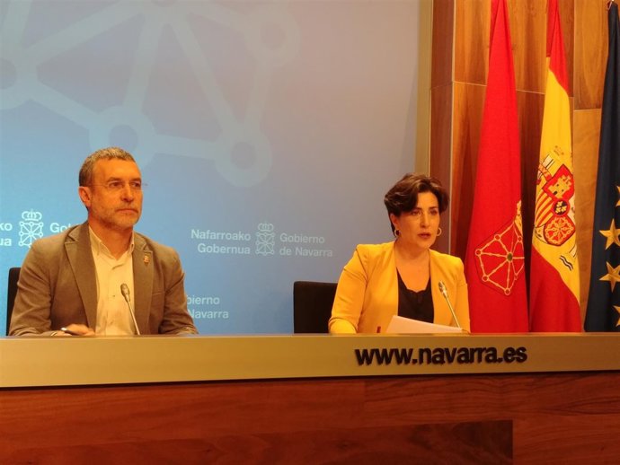 Miguel Laparra y María Solana