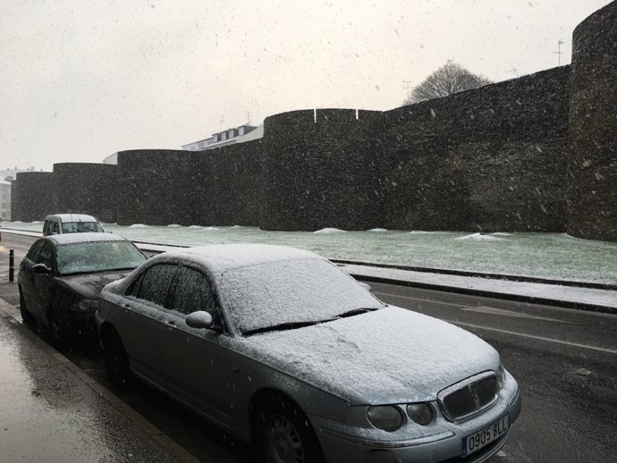 NIEVE EN LUGO