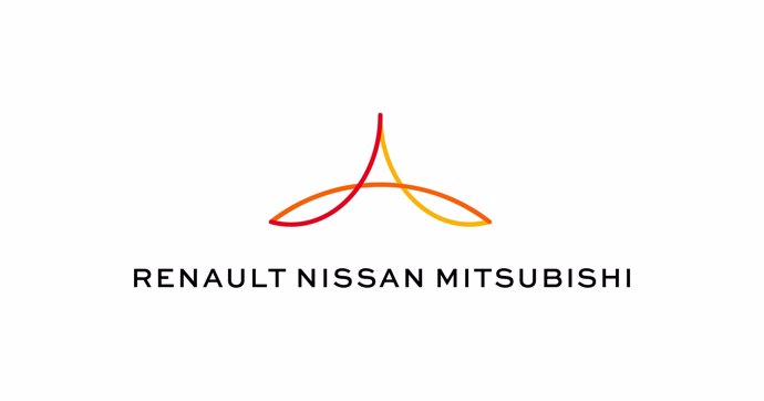 Logo de la alianza Renault-Nissan-Mitsubishi 