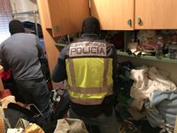 Detenidos tres individuos en una operación antidroga en la barriada José María de la Puerta de Cartagena