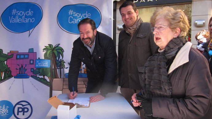 José María Bellido y Adolfo Molina en la campaña '#NoMeToquesLasCalles'
