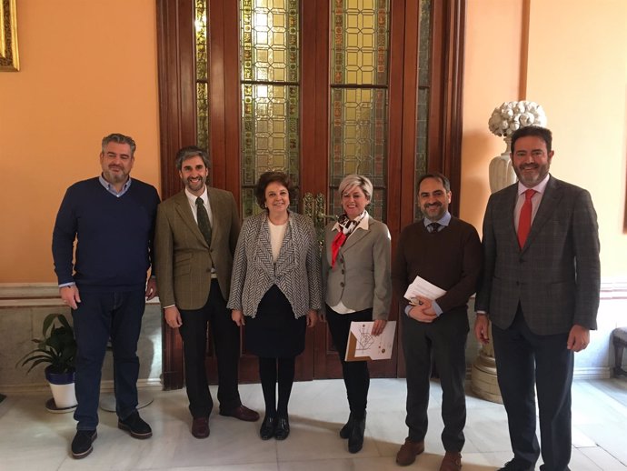Rueda de prensa de presentación de Expobelleza Andalucía 2018.