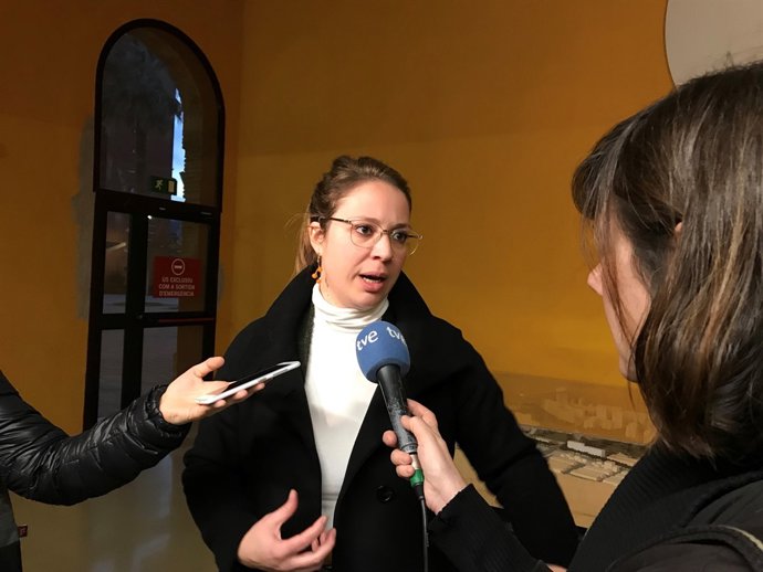 La tinent d'alcalde d'Urbanisme de Barcelona, Janet Sanz