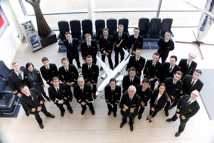 Pilotos de Ryanair en España