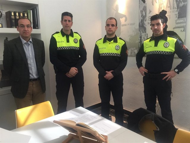 Nuevos policías locales de Cáceres