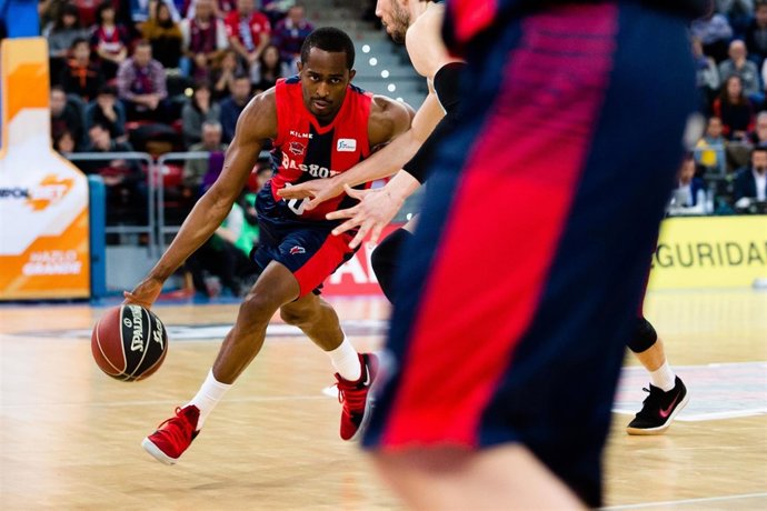 Beaubois en el Baskonia - Barcelona