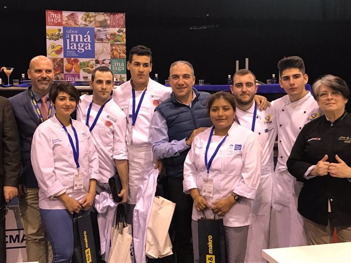 Bendodo en el fallo del concurso joven chef Sabor A Málaga 