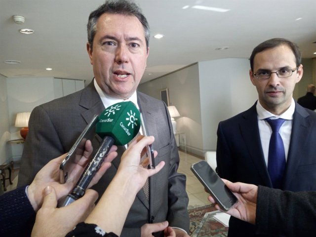 El alcalde de Sevilla, Juan Espadas, en Madrid