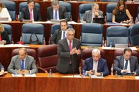 Izquierdo se enfrenta en el Pleno de este jueves a la reprobación de la Asamblea con los votos de la oposición