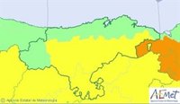 Cantabria permanece en aviso por nevadas y bajas temperaturas