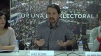 Iglesias confía en "poder razonar" su reforma del sistema electoral con el PSOE y "ojalá" con el PP