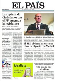 Las portadas de los periódicos de hoy, jueves 8 de febrero de 2018