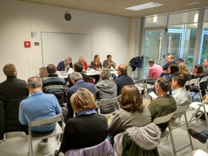 Asamblea de profesores. 