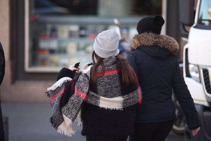 Frío, bajas temperaturas, abrigo, abrigarse