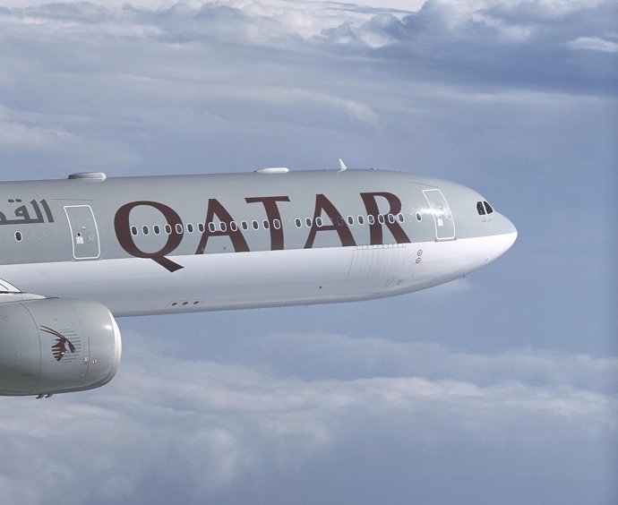 Avión Qatar Airways
