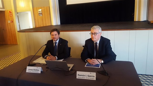 Josep Andreu y Ramón I.García (Puerto de Tarragona)