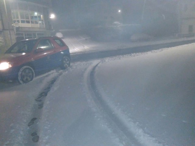 Mal estado de carreteras por nieve, temporal, nevadas