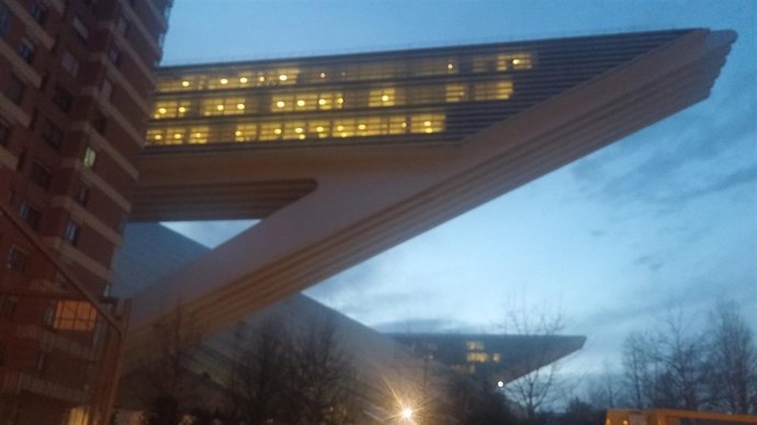 Edificio de Santiago Calatrava en Oviedo