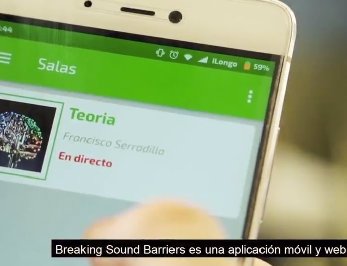 Telefónica presenta 'Breaking Sound Barriers', una app para la integración socia