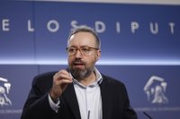 Ciudadanos replica al PSOE que los vetos son del Gobierno, no de la Mesa del Congreso, que no tiene margen