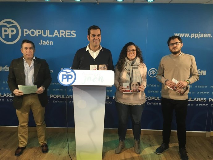 Requena presenta la campaña del PP de Jaén.