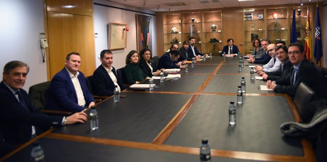 Reunión entre la ACB y la ABP en la sede del CSD