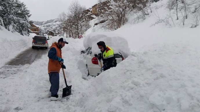 Temporal de neu a Catalunya