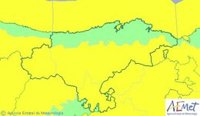 Cantabria permanece en aviso por nevadas, bajas temperaturas y oleaje