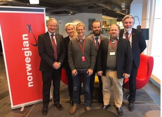 Resultado de imagen de Norwegian firma con el Sepla el primer convenio colectivo con sus pilotos en España