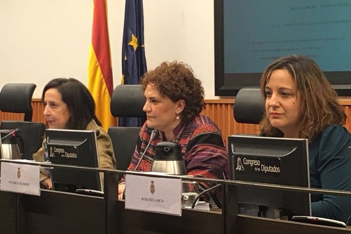 Margarita Robles, Patricia Blanquer e Iratxe García