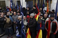 Aplazado el desalojo de Hogar Social Madrid en Banco de Madrid ante la resistencia de los ultraderechistas