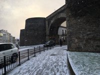 La nieve impide llegar a clase a 173 alumnos de siete colegios de Lugo